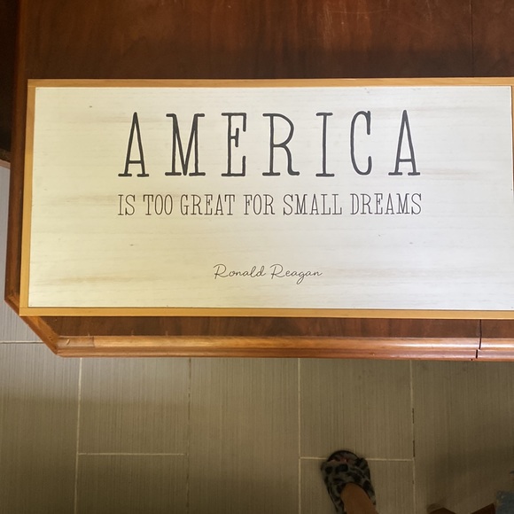 Ronald Reagan Quoted Hanging Picture - Picture 2 of 10